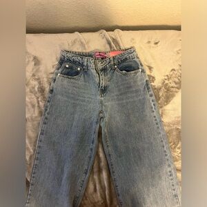 low rise wide leg jeans